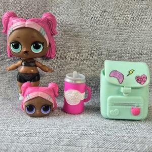 LOL Surprise VRQT STEM Confetti Pop Series 3 Doll Accessories Lil Sister Bag Mug
